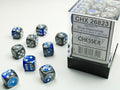 Gemini Blue-Steel/White 36D6 12mm