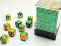 Gemini Gold-Green/White 36D6 12mm