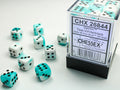 Gemini Teal-White/Black 36D6 12mm