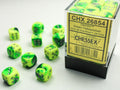 Gemini Green-Yellow/Silver 36D6 12mm