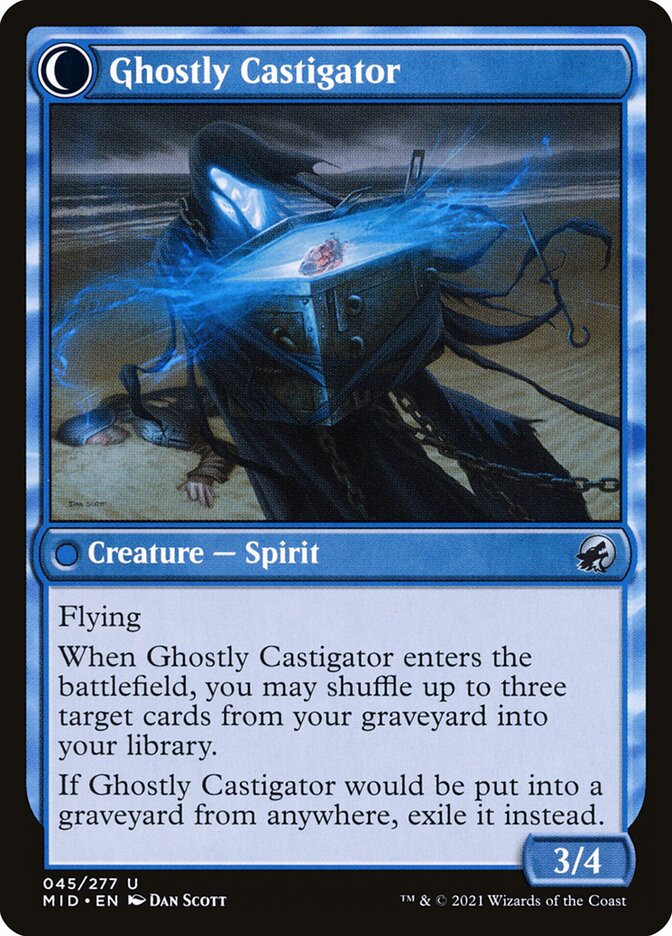 Covetous Castaway (Back)