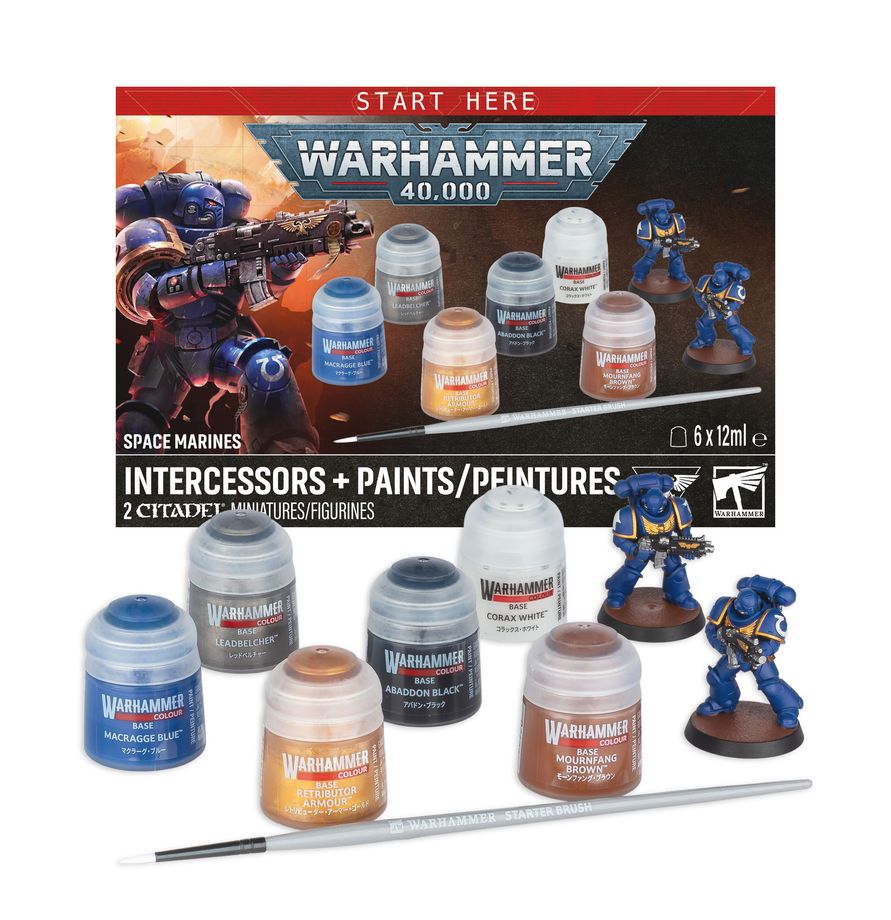 Warhammer 40,000: Intercessors + Paints