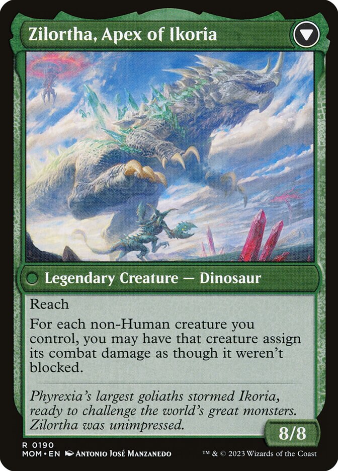 Invasion of Ikoria (Back)
