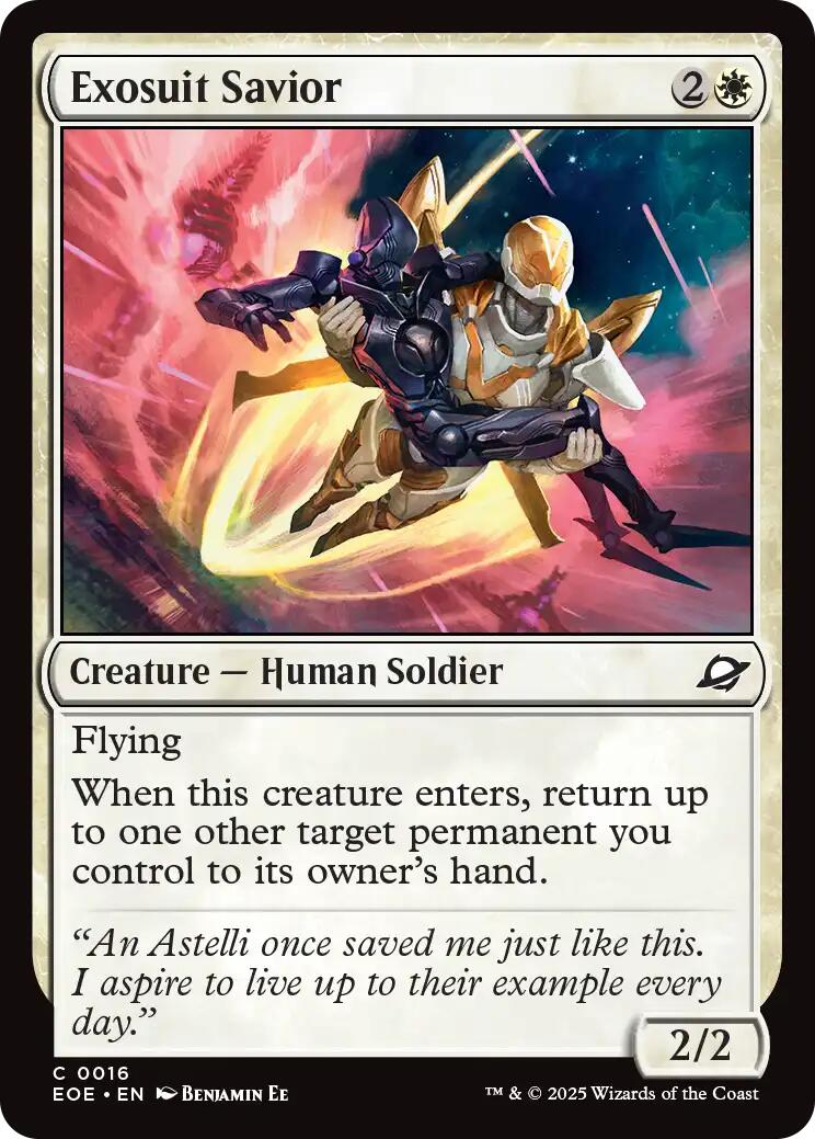 Exosuit Savior