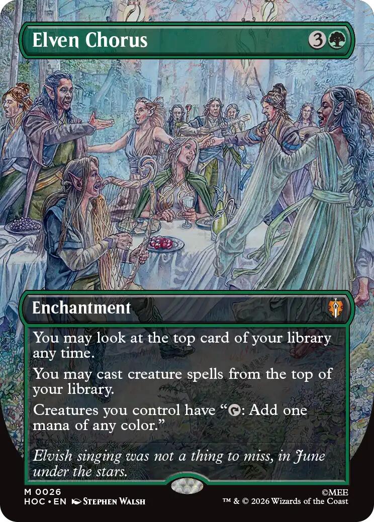 Elven Chorus (Borderless)