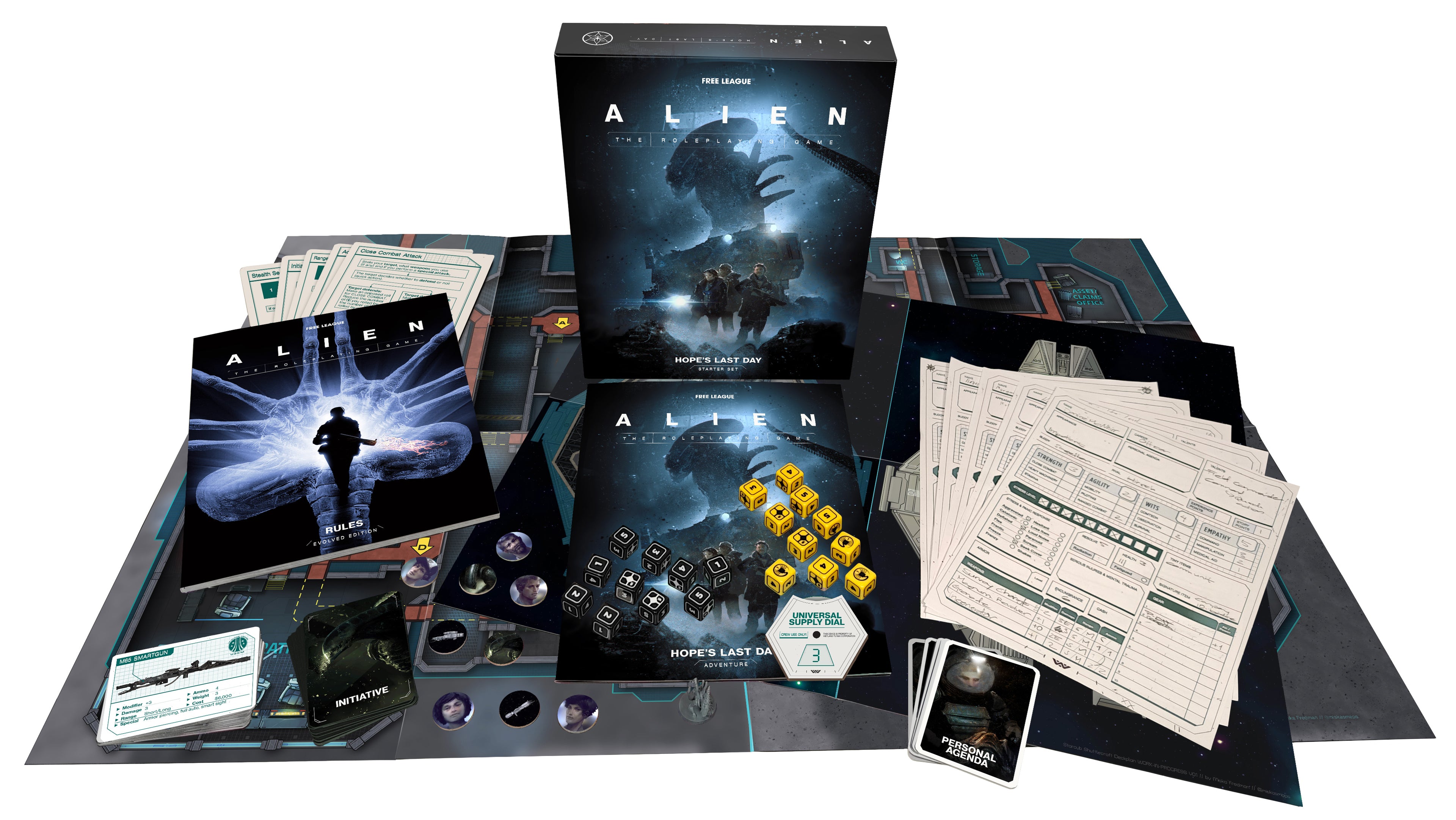 Alien RPG Evolved Edition Starter Set