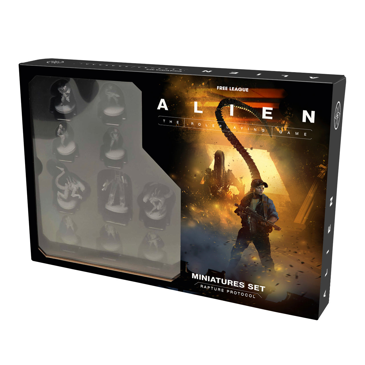 Alien RPG Miniatures Set: Rapture Protocol