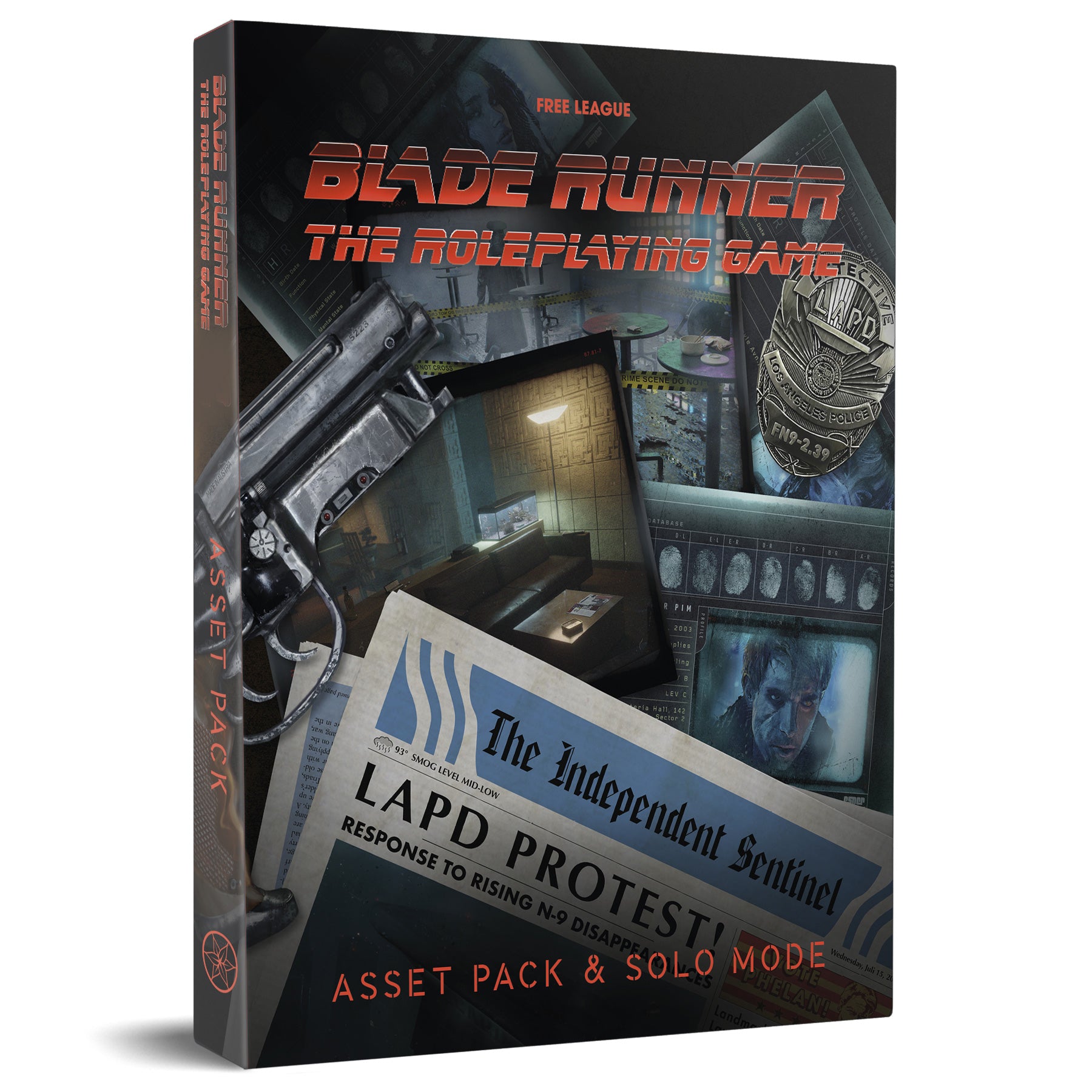 Blade Runner RPG Asset Pack & Solo Mode