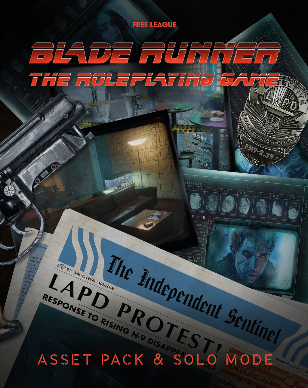 Blade Runner RPG Asset Pack & Solo Mode