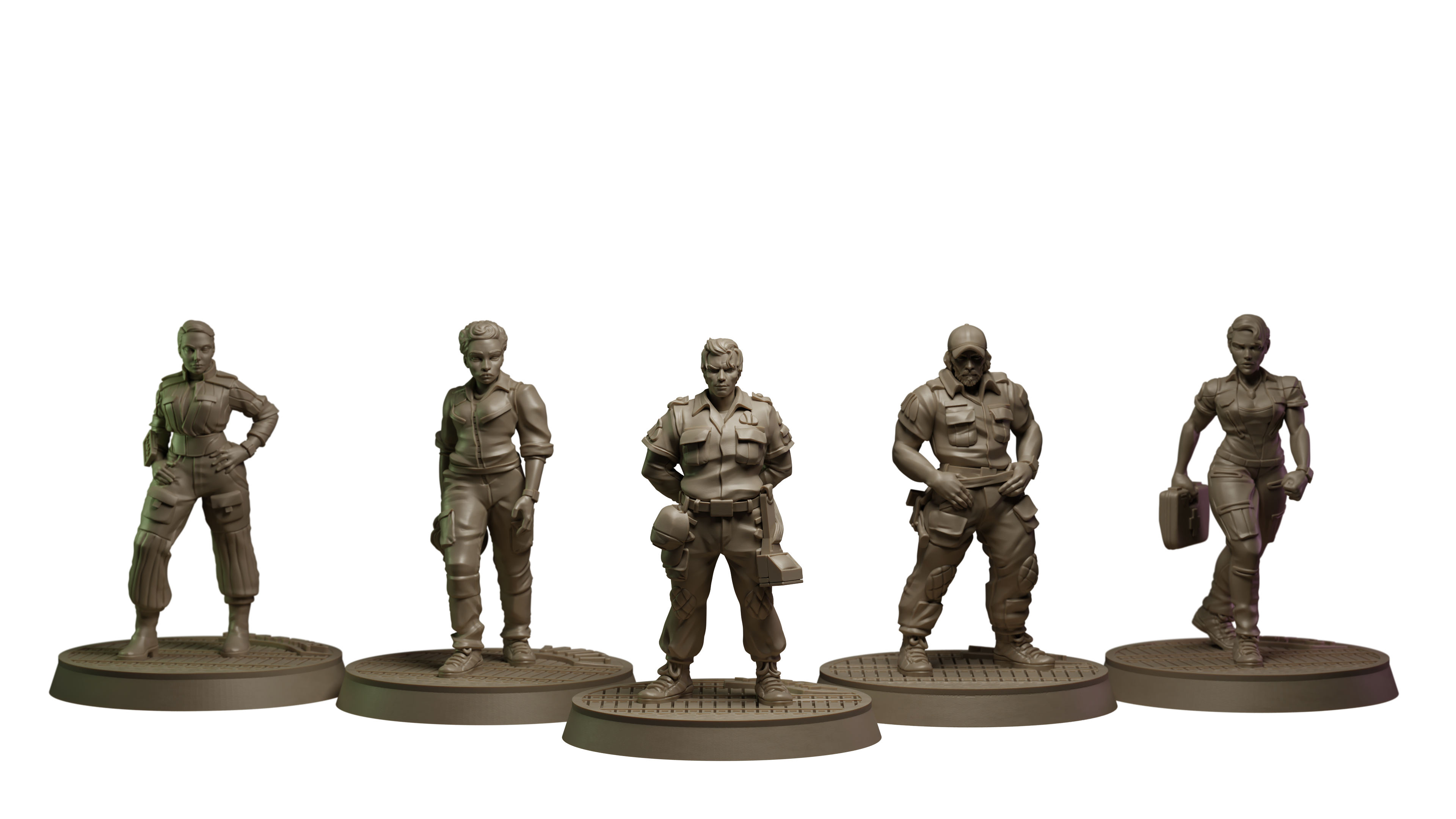 Alien RPG Miniatures Set: Rapture Protocol