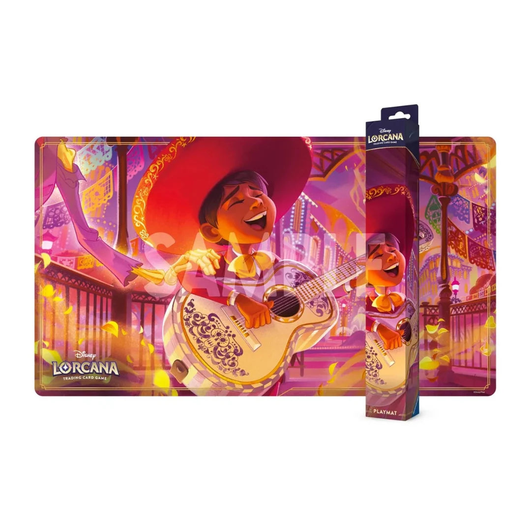 Lorcana Playmat - Hyperia City - Miguel