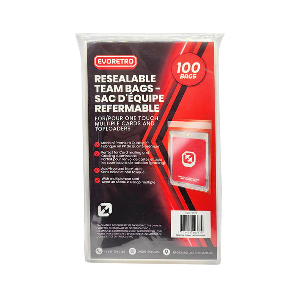 Resealable Team Bags