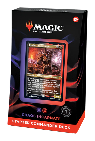 Starter Commander Deck Chaos Incarnate