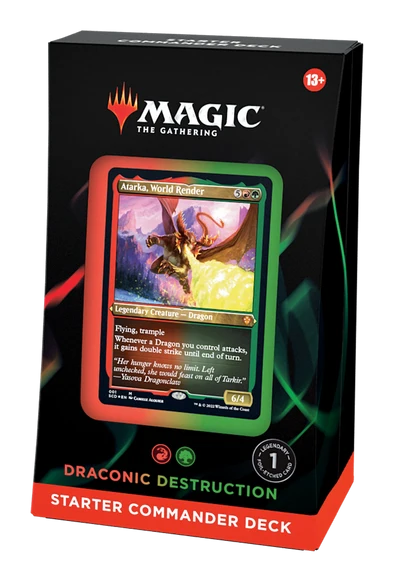 Starter Commander Deck Draconic Destruction