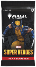 Sleeved Marvel Super Heroes Booster