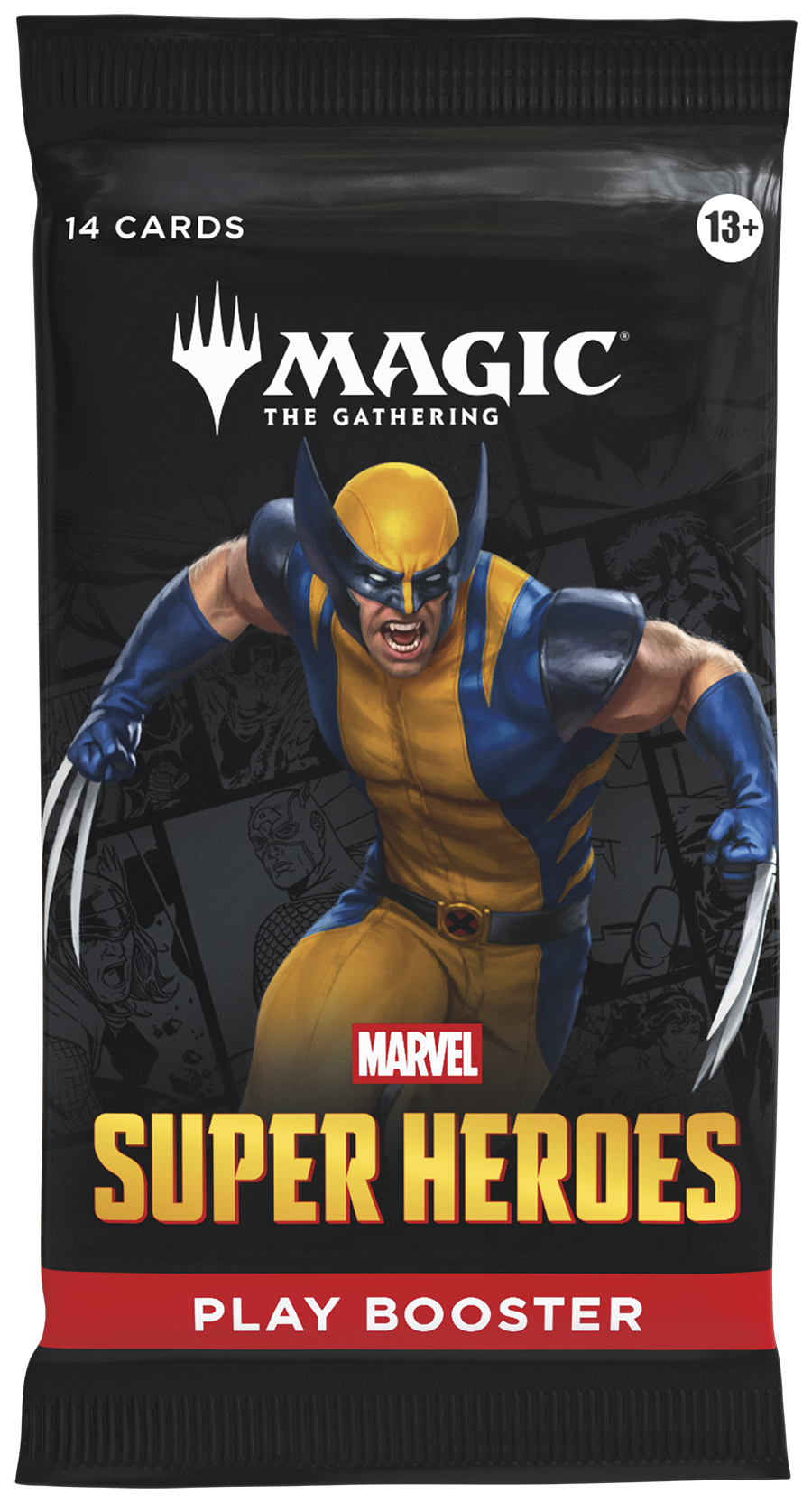 Sleeved Marvel Super Heroes Booster