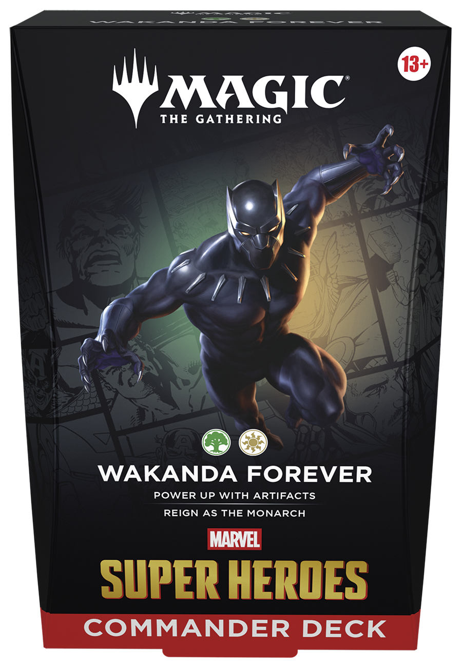 Super Heroes Commander Deck - Wakanda Forever