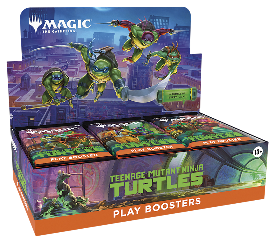 Teenage Mutant Ninja Turtles - Play Booster Display