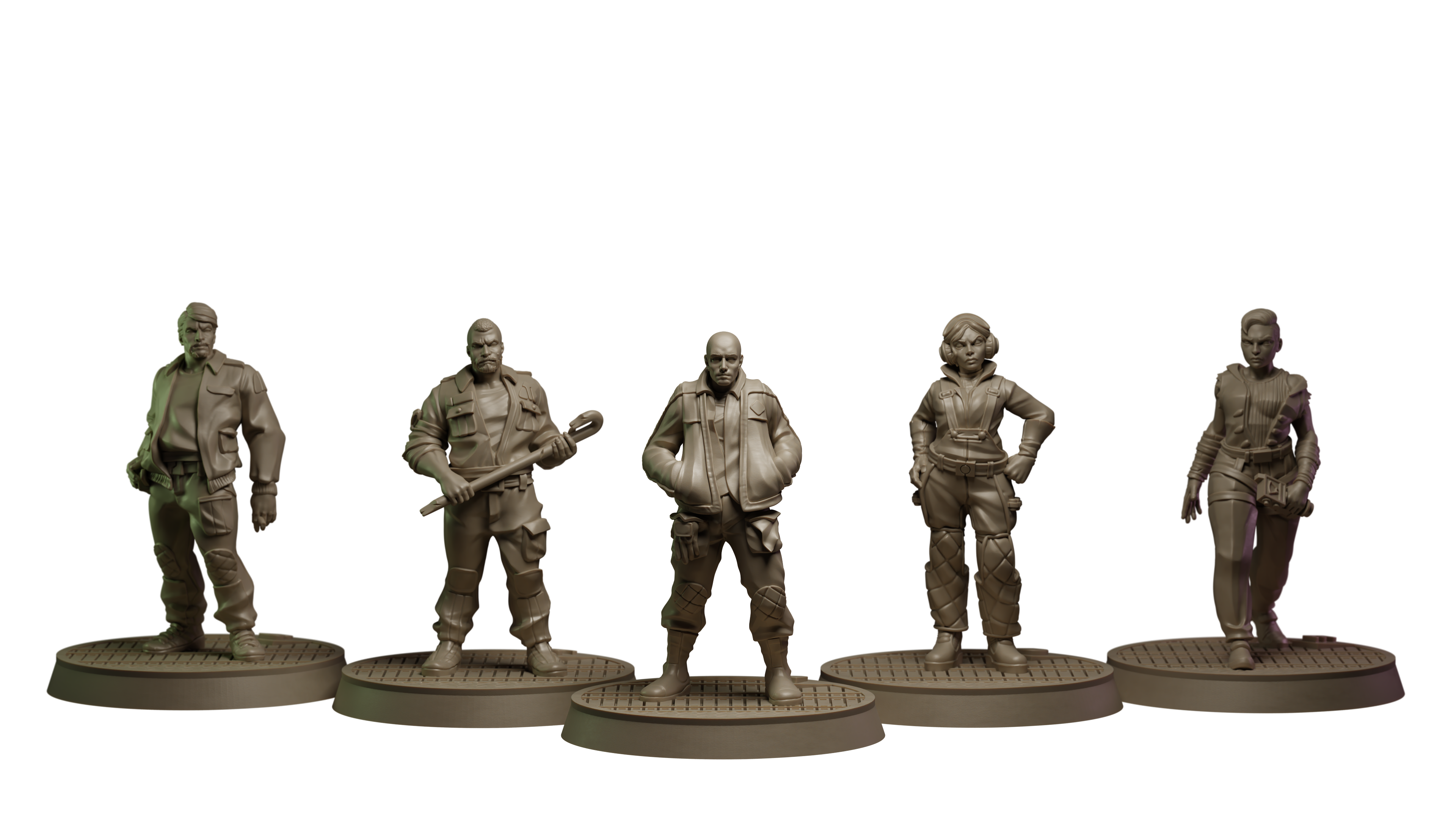 Alien RPG Miniatures Set: Rapture Protocol