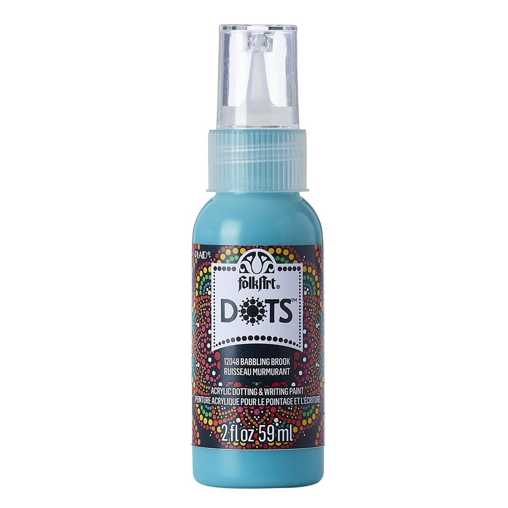 FolkArt Dots Acrylic Paint, 2 oz. - Babblng Brook