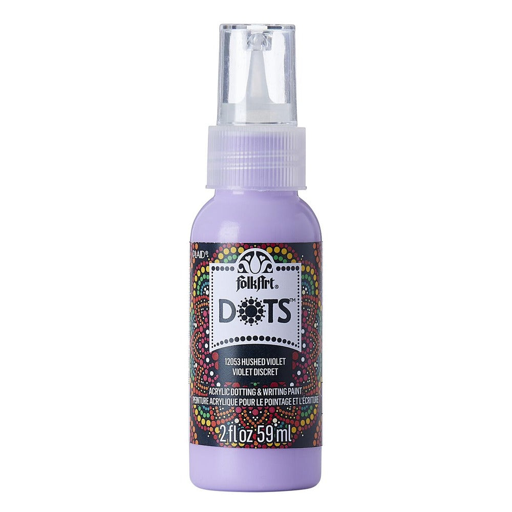 FolkArt Dots Acrylic Paint, 2 oz. - Hushed Violet