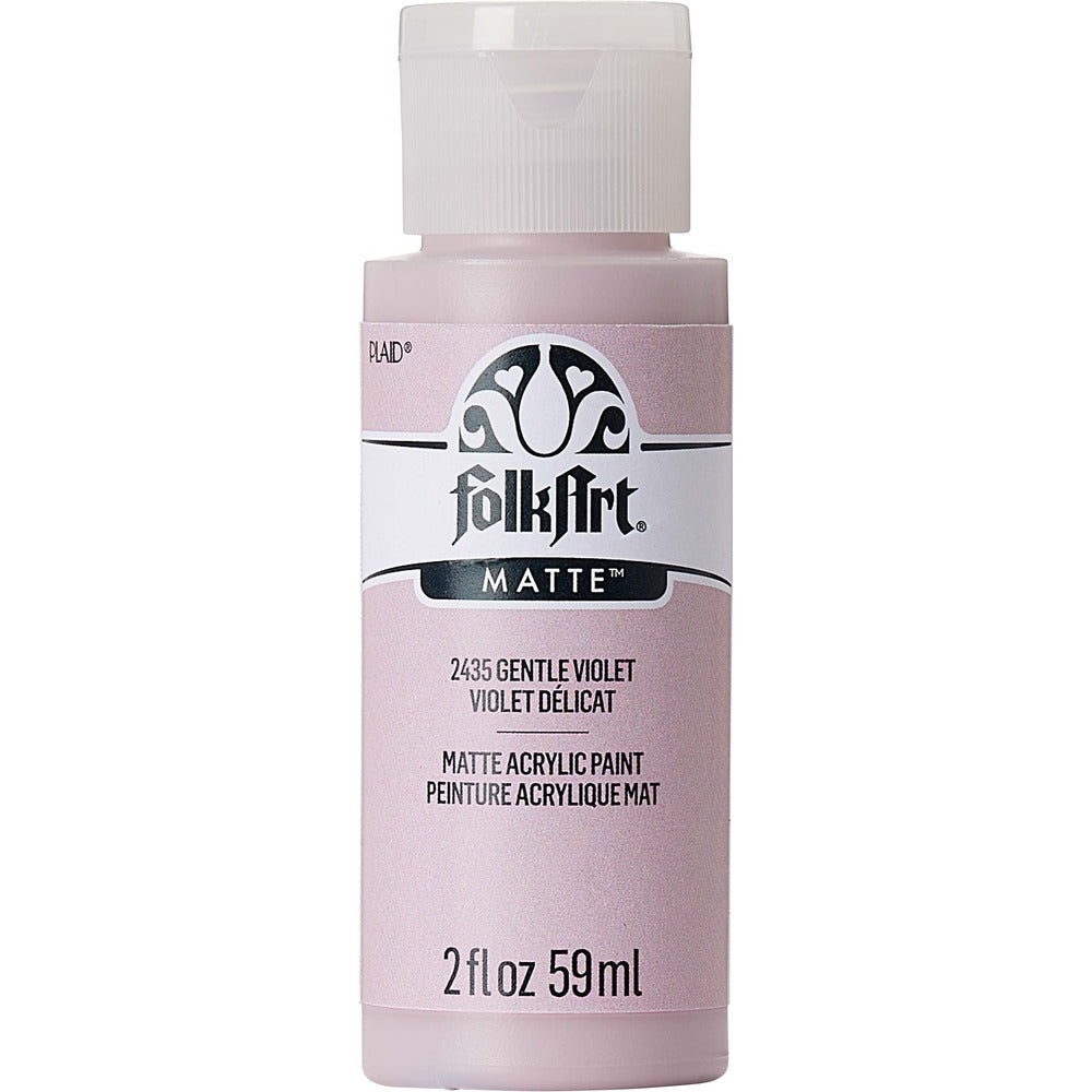 FolkArt Matte Acrylic Paint, 2 oz. - Gentle Violet