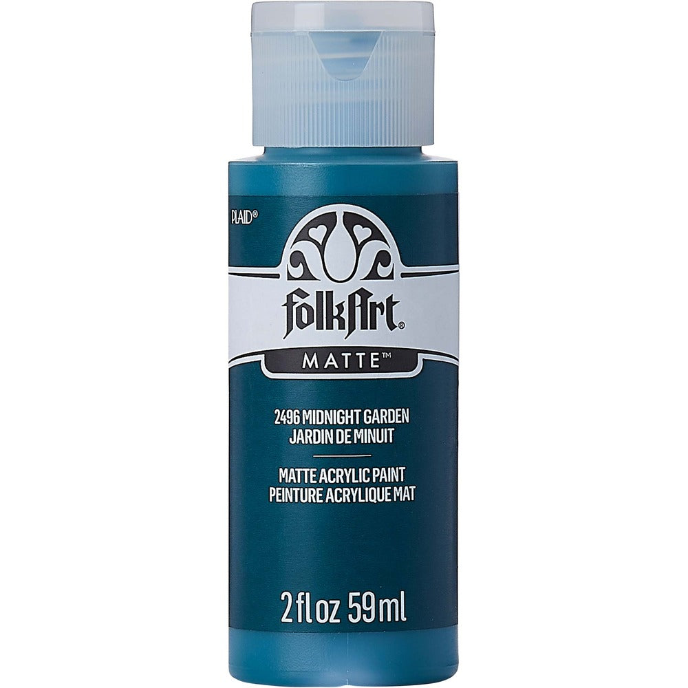 FolkArt Matte Acrylic Paint, 2 oz. - Midnight Garden