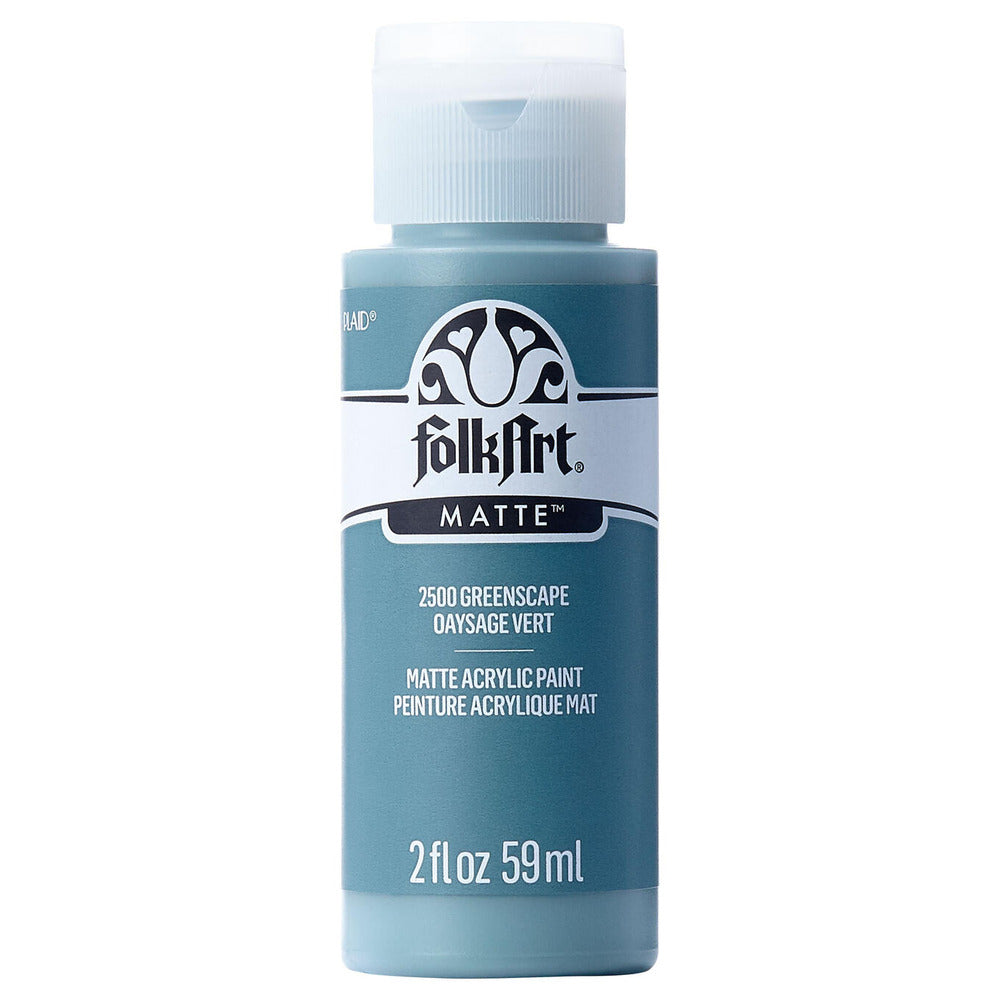 FolkArt Matte Acrylic Paint, 2 oz. - Greenscape