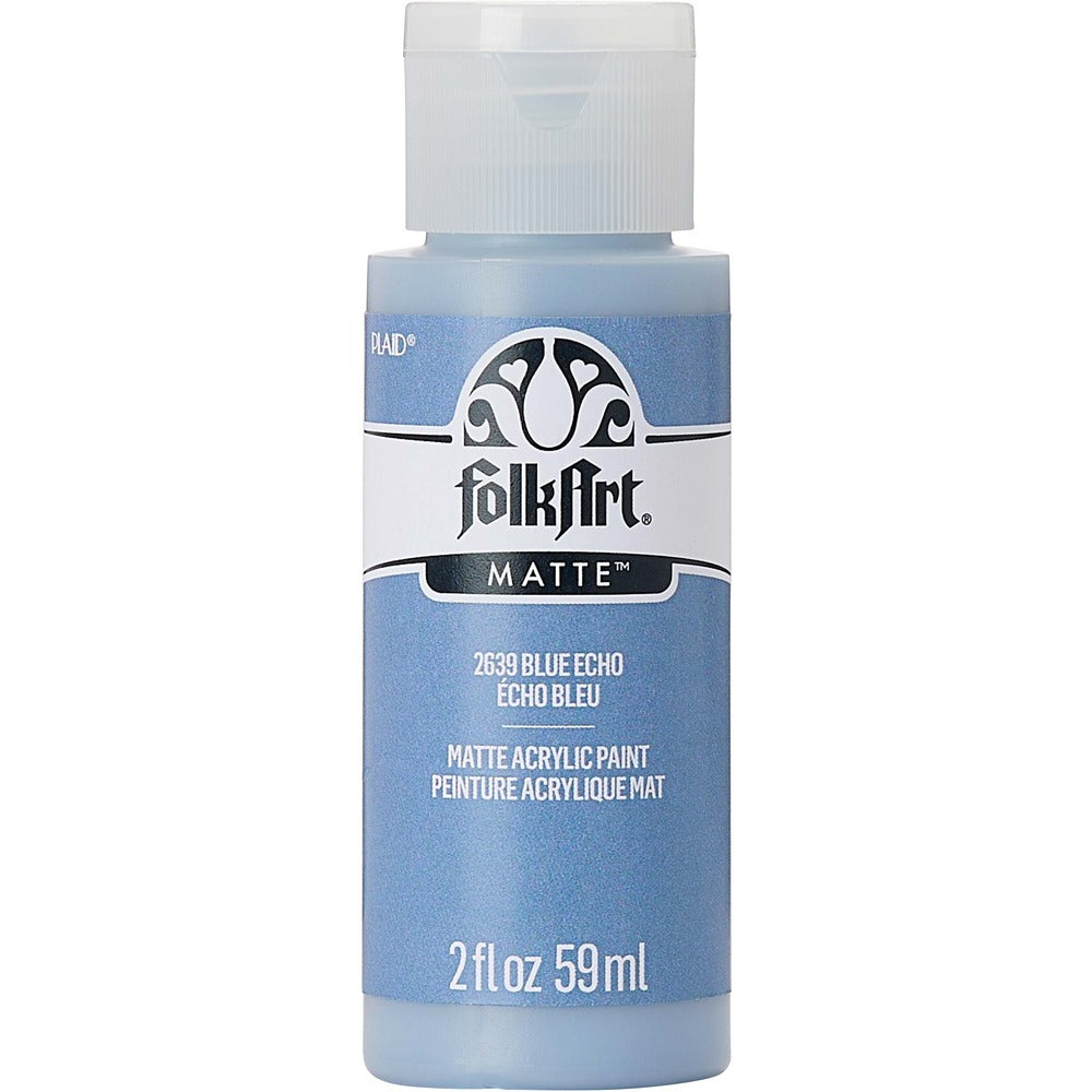 FolkArt Matte Acrylic Paint, 2 oz. - Blue Echo