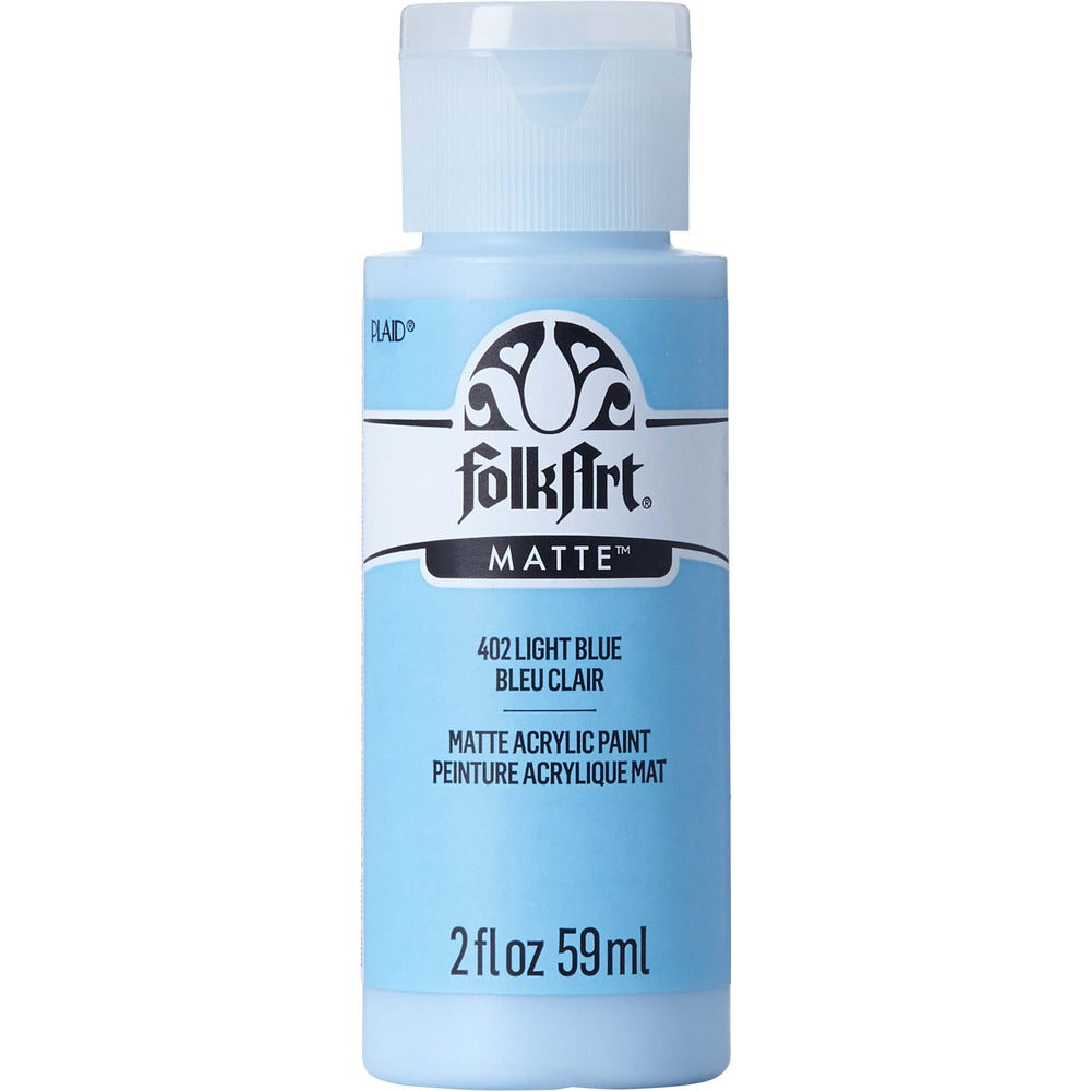 FolkArt Matte Acrylic Paint, 2 oz. - Light Blue