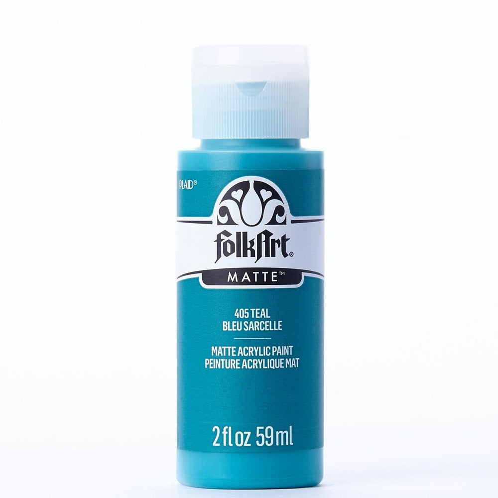 FolkArt Matte Acrylic Paint, 2 oz. - Teal