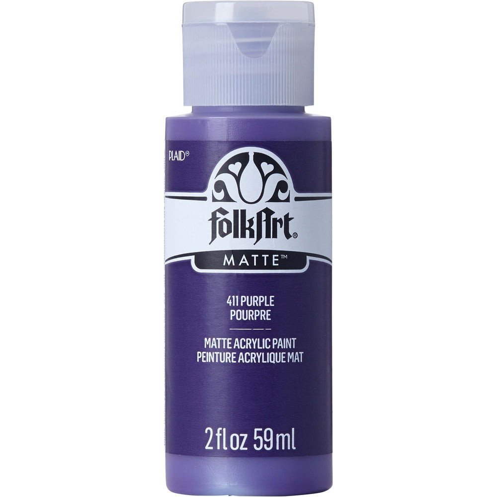 FolkArt Matte Acrylic Paint, 2 oz. - Purple