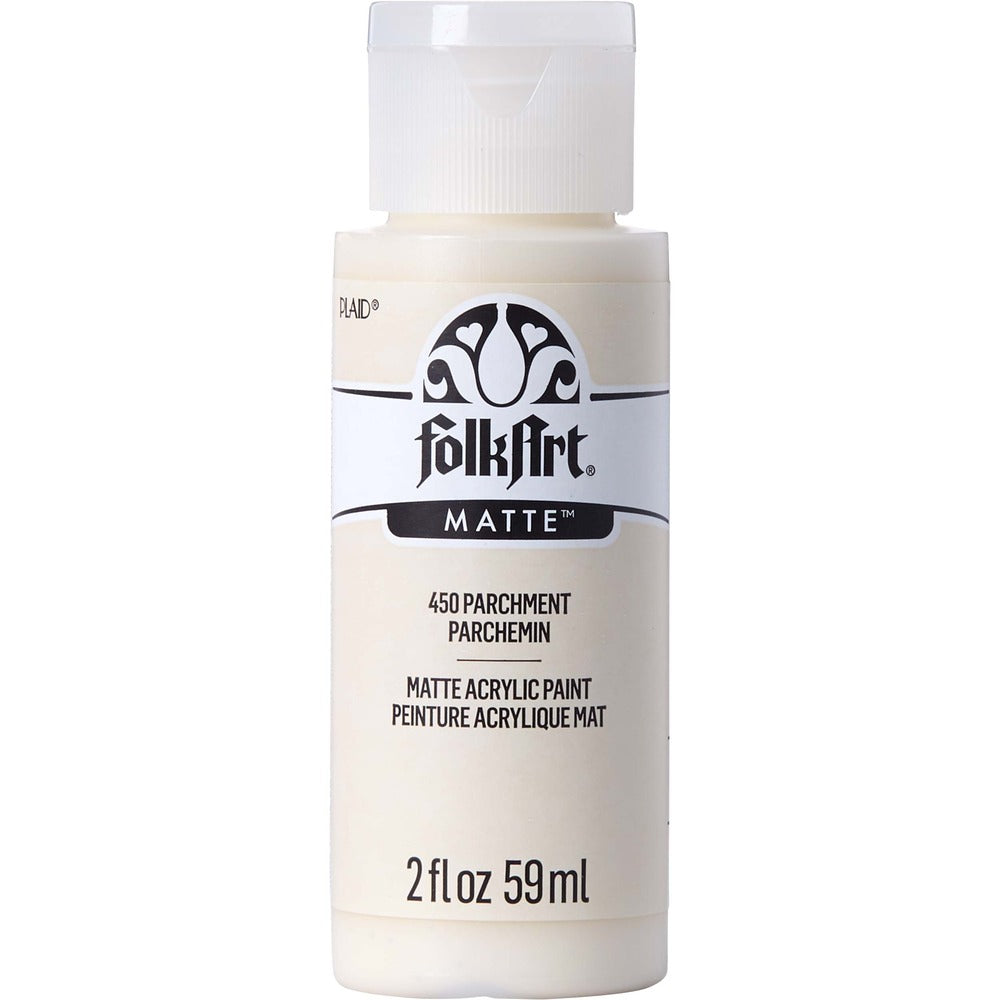 FolkArt Matte Acrylic Paint, 2 oz. - Parchment