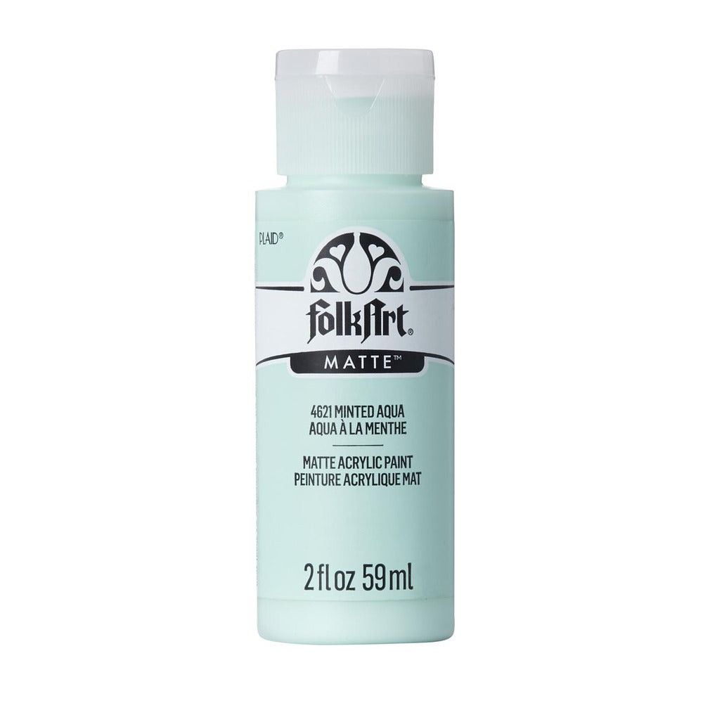 FolkArt Matte Acrylic Paint, 2 oz. - Minted Aqua