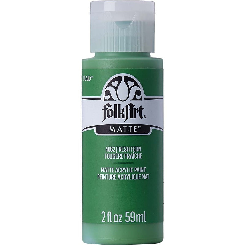 FolkArt Matte Acrylic Paint, 2 oz. - Fresh Fern