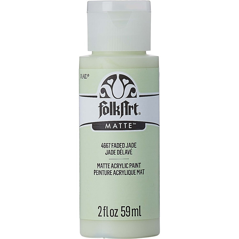 FolkArt Matte Acrylic Paint, 2 oz. - Faded Jade