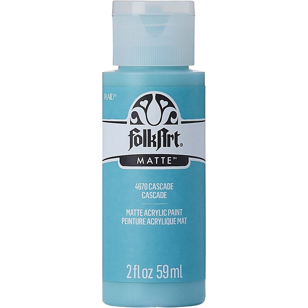 FolkArt Matte Acrylic Paint, 2 oz. - Cascade