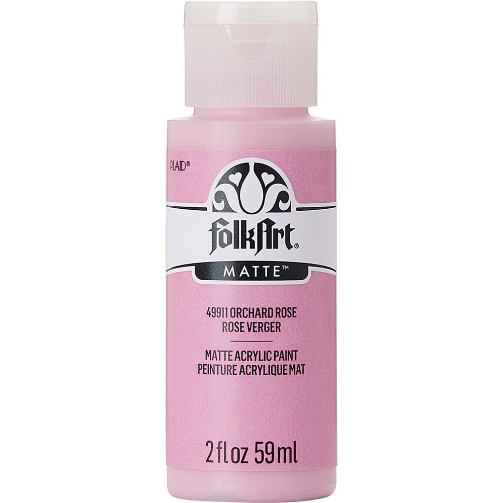 FolkArt Matte Acrylic Paint, 2 oz. - Orchard Rose