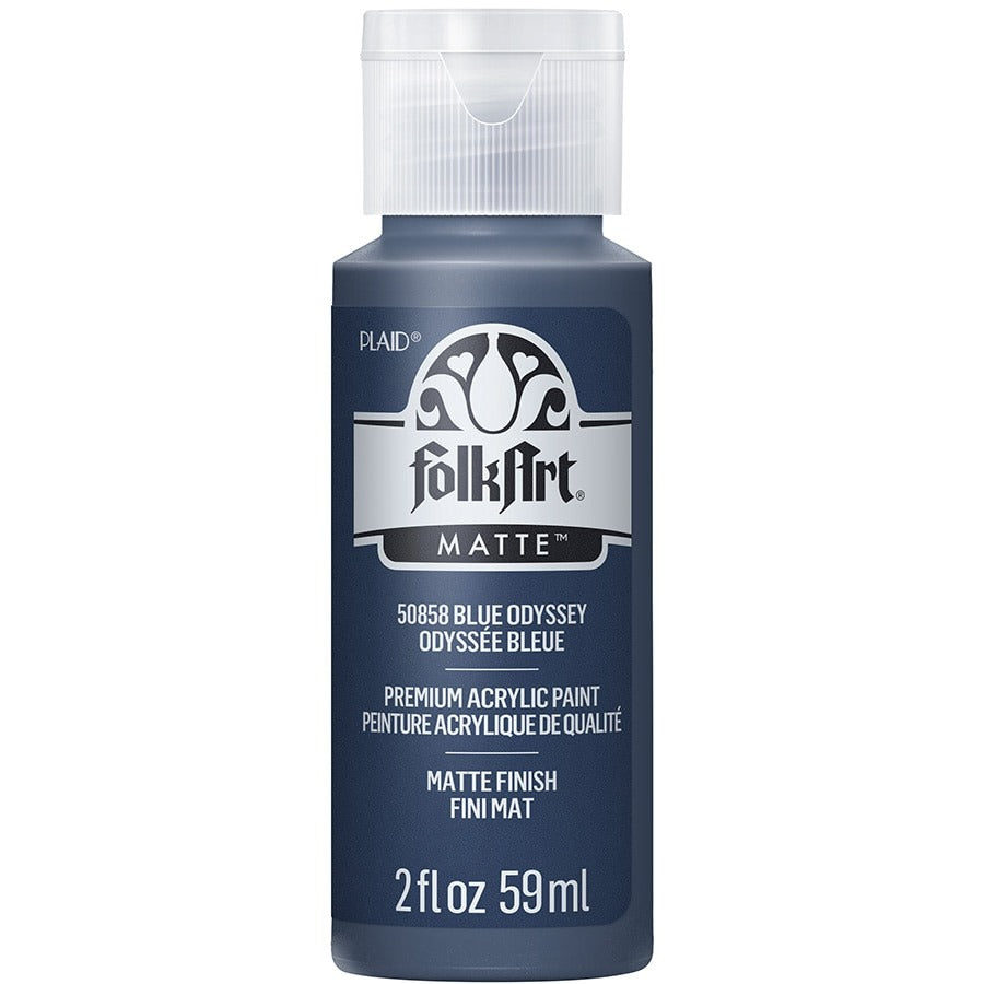 FolkArt Matte Acrylic Paint, 2 oz. - Blue Odyssey