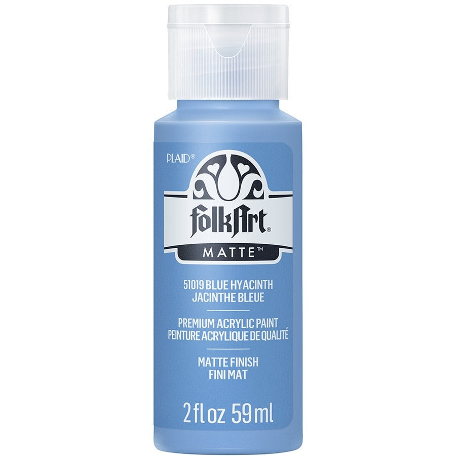 FolkArt Matte Acrylic Paint, 2 oz. - Blue Hyacinth