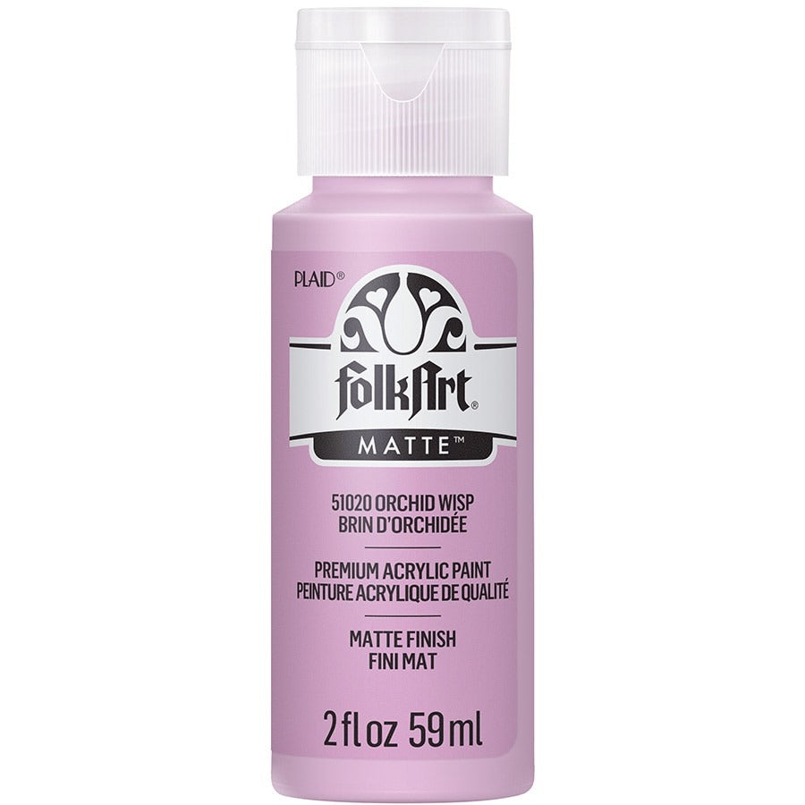 FolkArt Matte Acrylic Paint, 2 oz. - Orchid Wisp