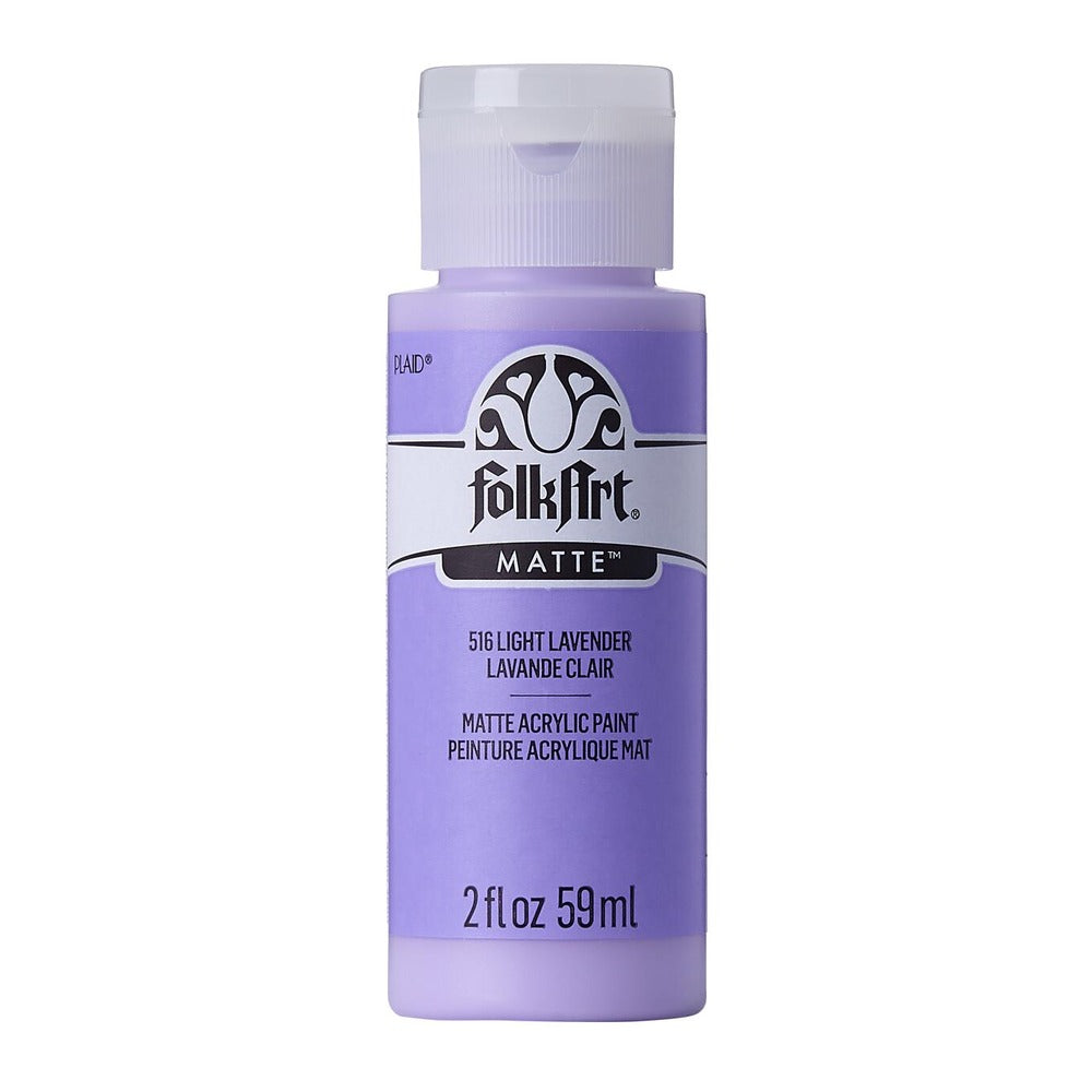 FolkArt Matte Acrylic Paint, 2 oz. - Light Lavender
