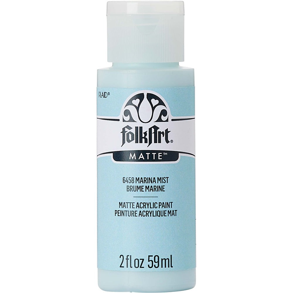 FolkArt Matte Acrylic Paint, 2 oz. - Marina Mist