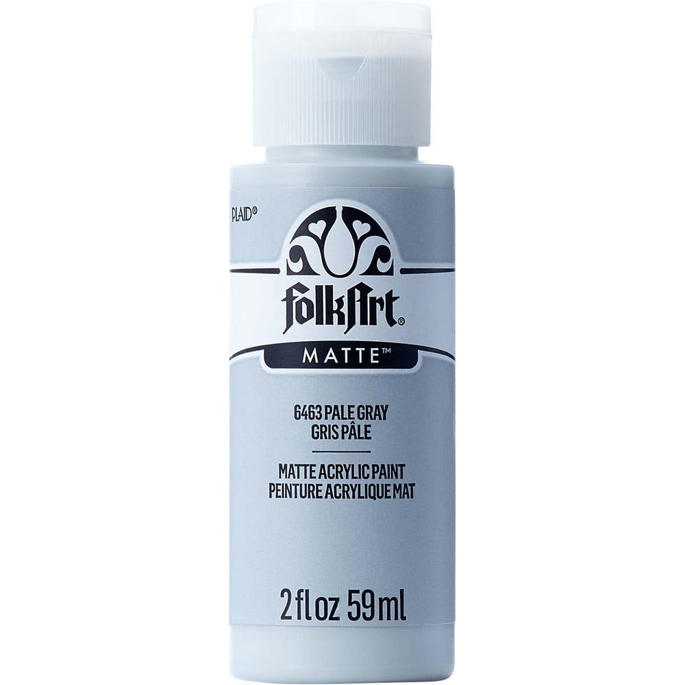 FolkArt Matte Acrylic Paint, 2 oz. - Pale Gray