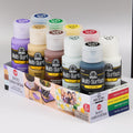 FolkArt Multi-Surface Satin Acrylic Paint Set, Basics (10 Colors)