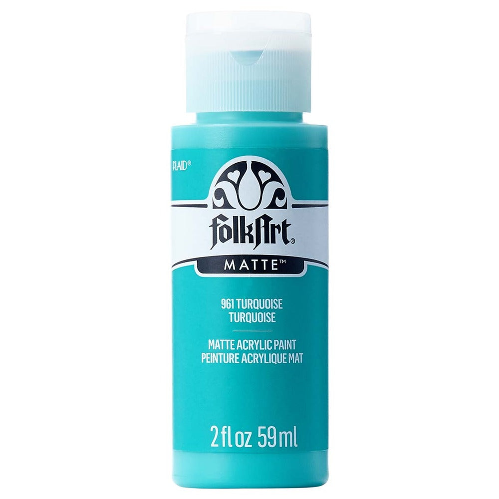 FolkArt Matte Acrylic Paint, 2 oz. - Turquoise