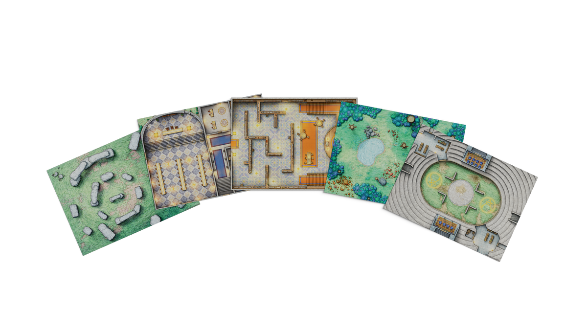 Arcana Unleashed - Map Pack