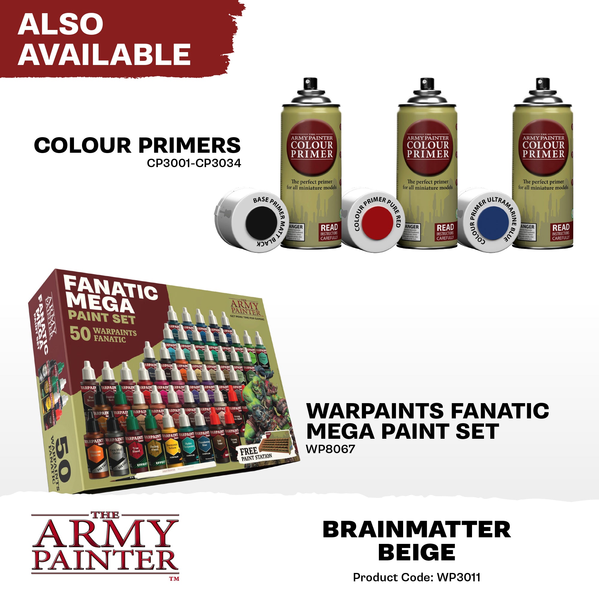 Warpaints Fanatic: Brainmatter Beige