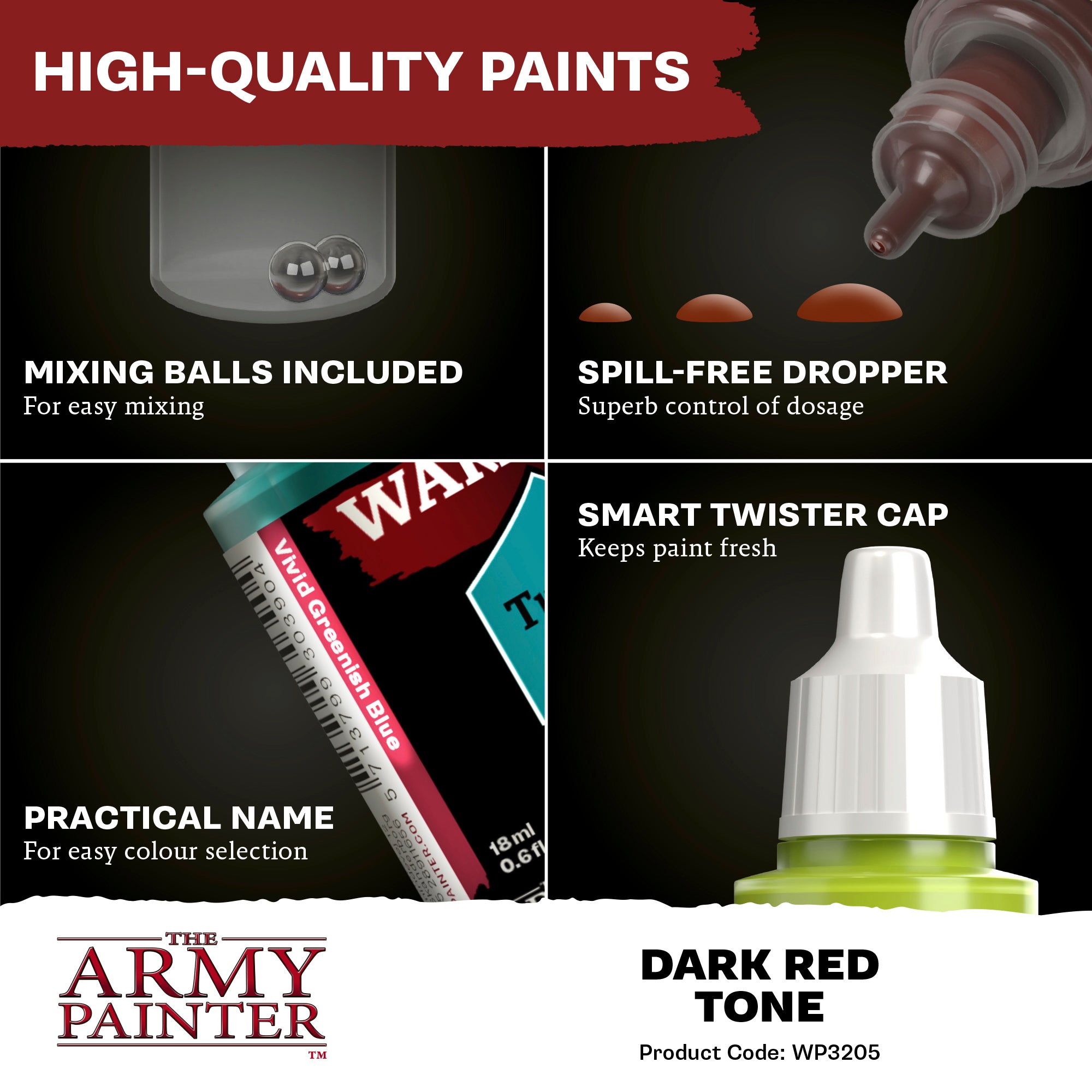 Warpaints Fanatic: Dark Red Tone