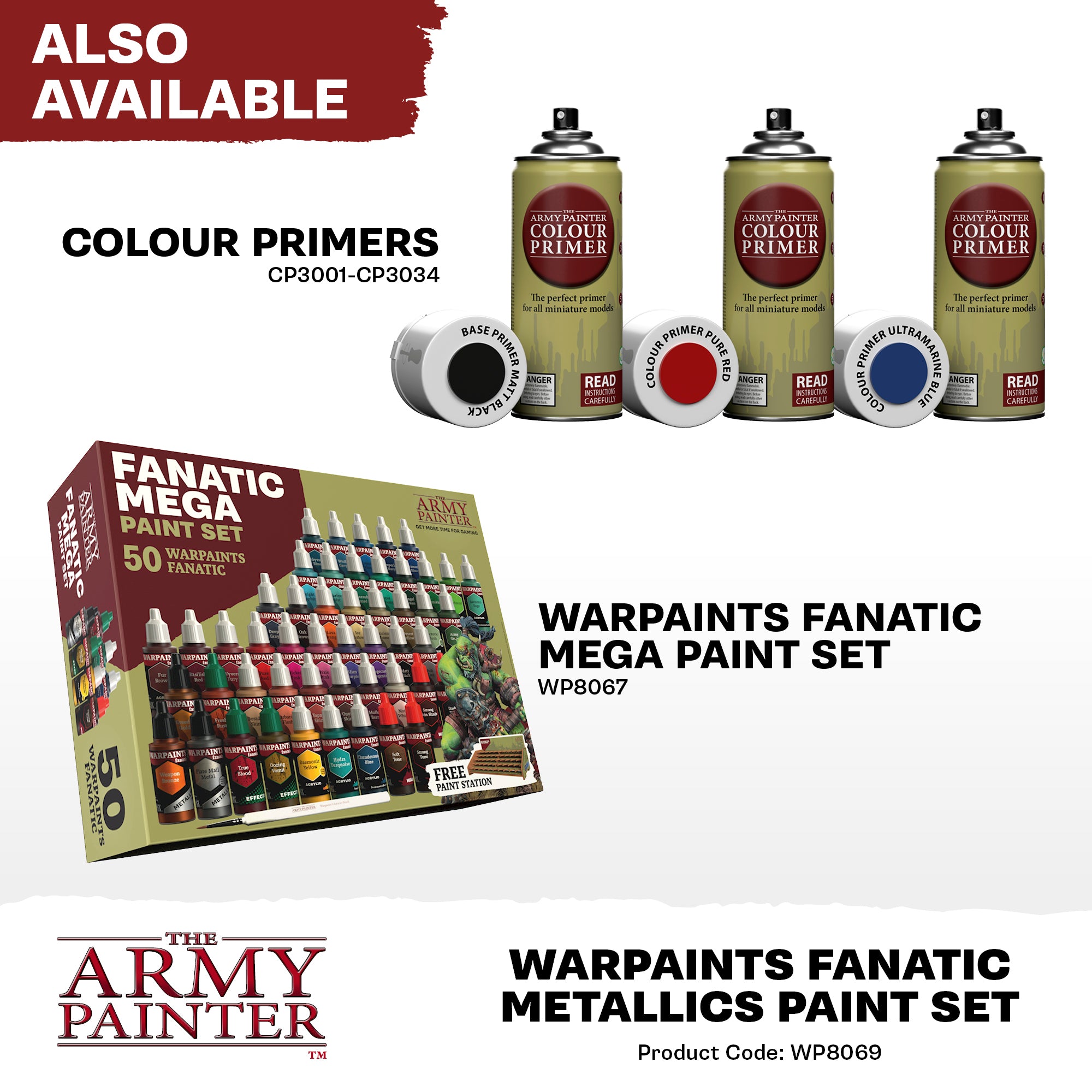Warpaints Fanatic: Metallics Set
